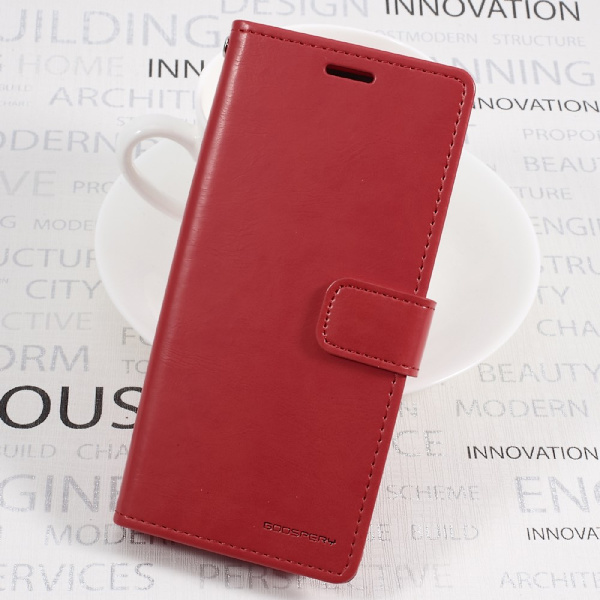 MERCURY GOOSPERY Blå Måne Samsung Galaxy S8 Plus - Rød Red