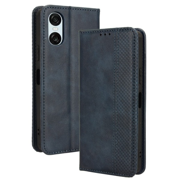 Plånboksfodral till Xperia 10 Vi - Blå Blå