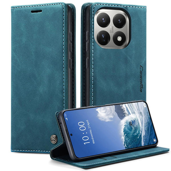 CASEME Plånboksfodral Xiaomi 15T - Blå Blå