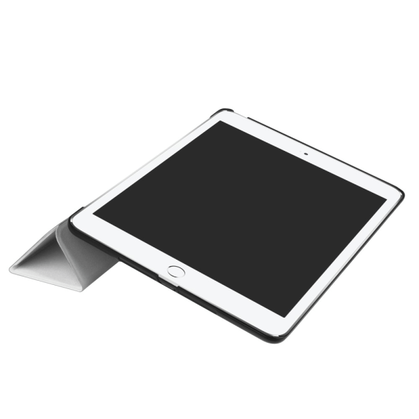 iPad 9.7" (2017 / 2018) Slim fit tri-fold fodral - Vit Vit