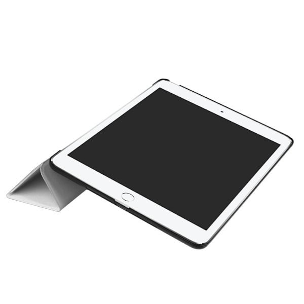 iPad 9.7" (2017/ 2018) Slim Fit Trifoldbart deksel - Hvit White