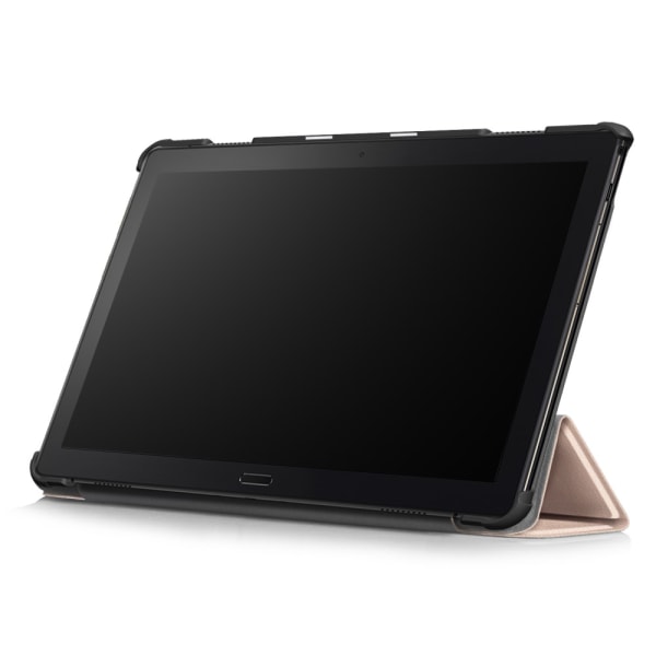 Kolminkertainen jalustan kansi Lenovo Tab P10: lle - kulta Gold