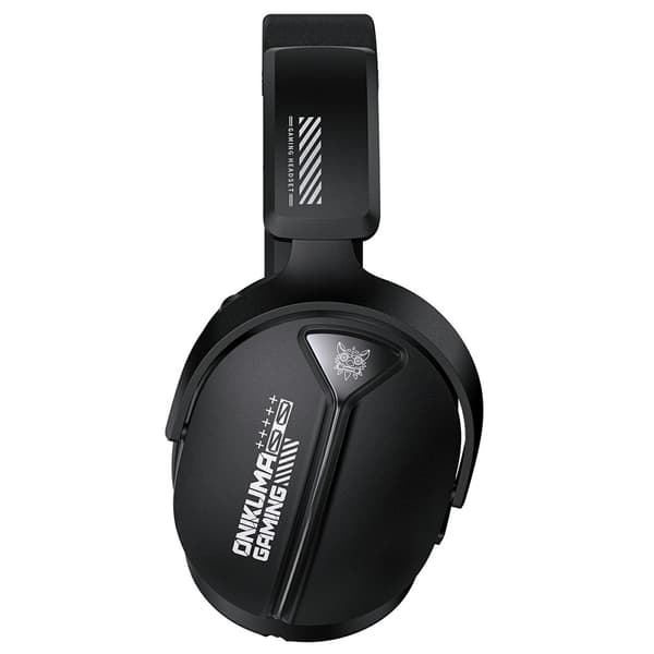 ONIKUMA GT887 Gaming Headset LED Kablede Over-Ear Hovedtelefoner Mikrofon - Sort Black