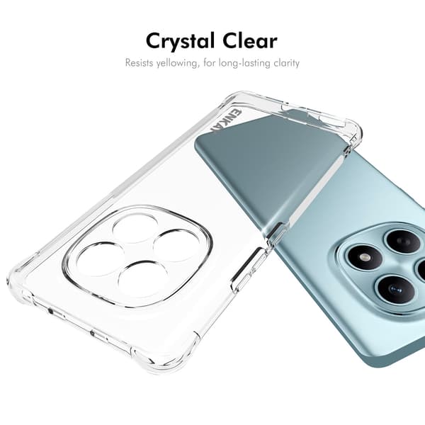 ENKAY termoplastisk polyuretan deksel til Xiaomi Redmi Note 15 5G / 4G Transparent