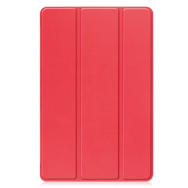 Nokia T21 Tri-fold Stativ Våkne / Sove Deksel Tablettveske - Rød Red