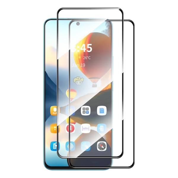 ENKAY 2st För Samsung Galaxy S24 FE Skärmskydd i Glas Transparent