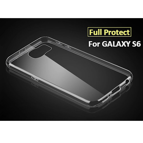 Samsung Galaxy S6 SM-G920F Slimmat TPU skal TRANSPARANT Transparent