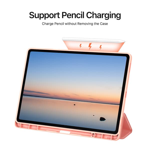 DUX DUCIS Surfplattefodral med stöd till Samsung Galaxy Tab S12+ Rosa