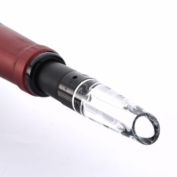 Snabbluftande Vin Häll Karaff Fast Aerating Wine Pourer Decanter Svart