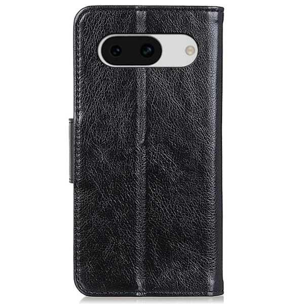Till Google Pixel 8a Plånboksfodral Textured Split - Svart Svart