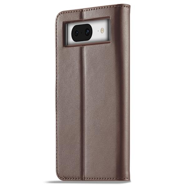 LC.IMEEKE Lompakkotelinekotelo Google Pixel 8a Brown