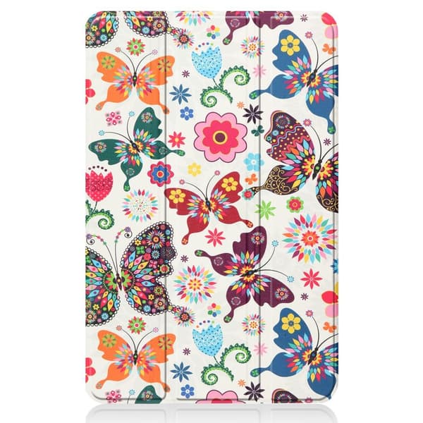 Tabletstativ Slim Fit Cover til Nokia T20 - Sommerfugle Multicolor