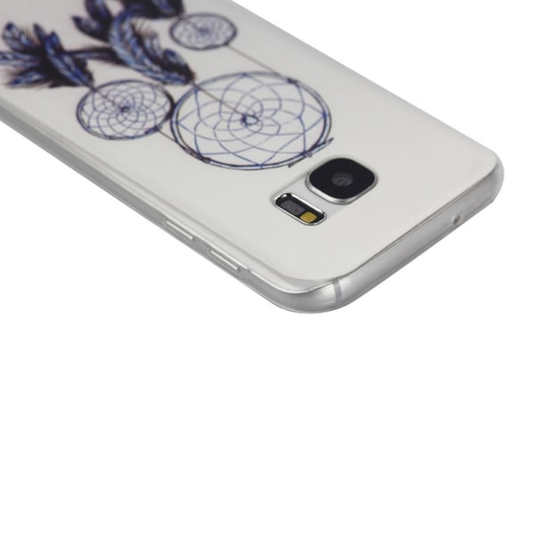 Samsung Galaxy S7 EDGE TPU skal Ultra Slim - Dream Catcher Transparent