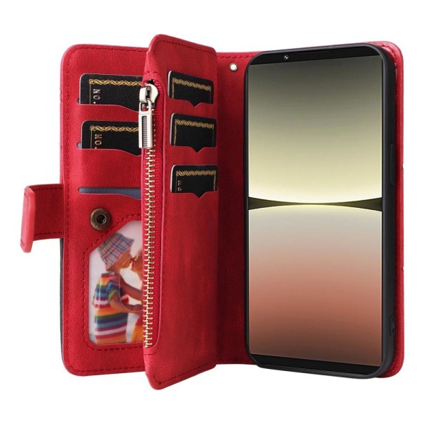 KS Plånboksfodral till Sony Xperia 5 IV - Röd Röd