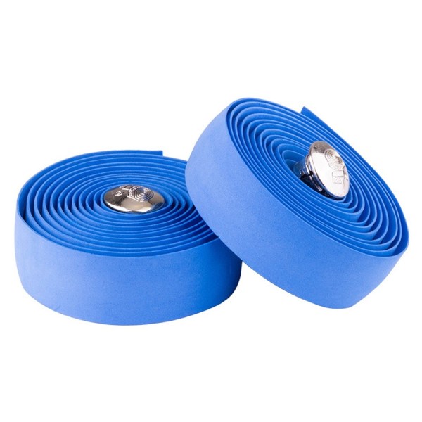 2 Rolls Bicycle Handlebar Anti-Slip Tape Wrap Strap - Blue Blue