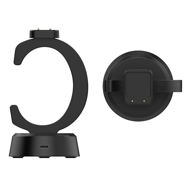 Huawei Watch Fit 3 / Honor Band 9 Charging Dock -kellon laturiin 1 metrin kaapelilla Black