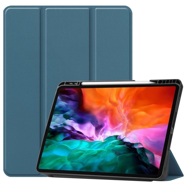 iPad Pro 12.9" 2021 Slim fit tri-fold fodral - Grön Grön