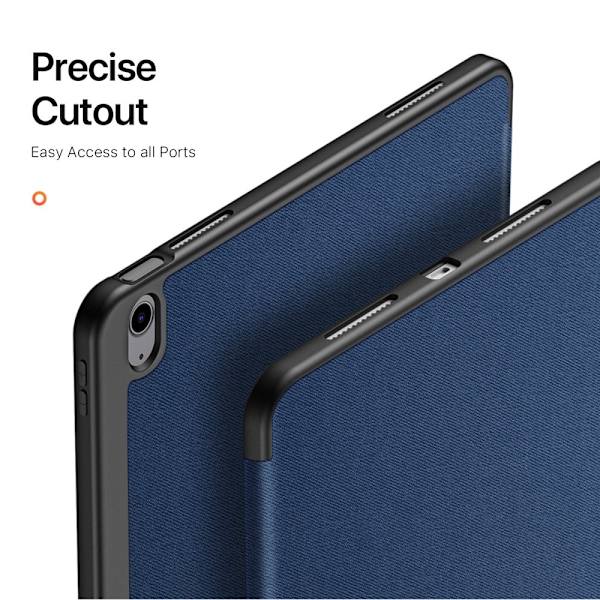 DUX DUCIS Domo iPad Air 13 (2024) fodral Tri-Fold - Blå Blå