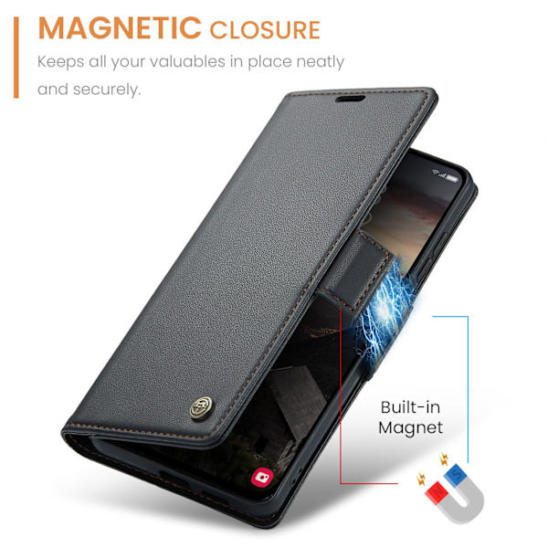 Til Samsung Galaxy A57 5G CASEME mobildeksel Black