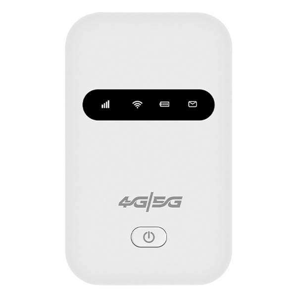 M26-E eurasisk version WiFi mobil router 4G trådlös stöder anslutning 10 enheter Vit
