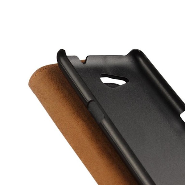 Sony Xperia E4g Lommebok - cover Black