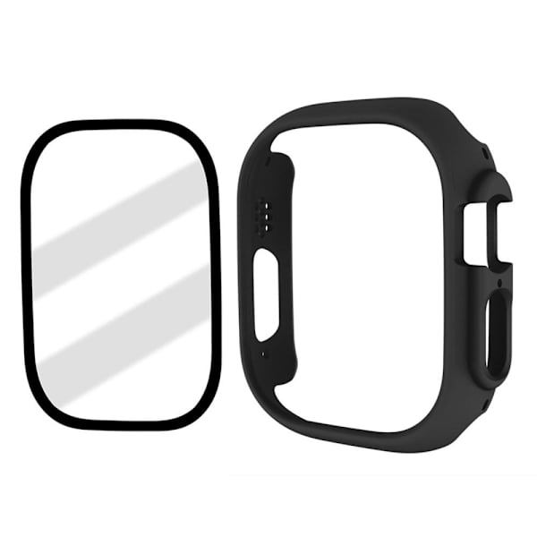Apple Watch Ultra 49mm Bumper Skal + härdat glas Transparent