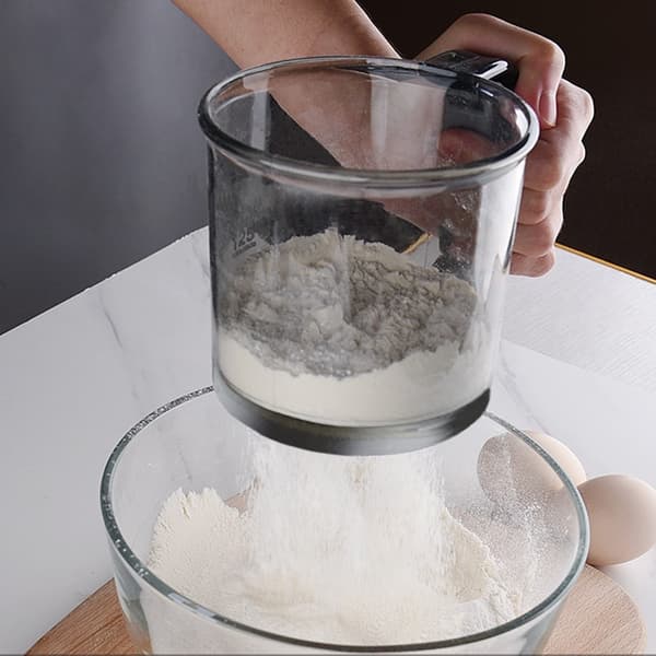 Kjøkken Bakemel Sil Cup Sil Mel Bake Kjøkken Transparent