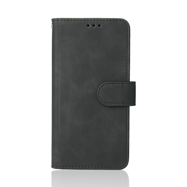 PU magnetisk tegnebog læderetui til Motorola Edge 20 Black
