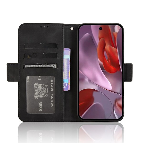 Wallet Stand Telefontaske til Google Pixel 9A Black