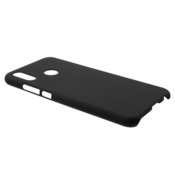 Huawei P20 Lite Gummiert Hardplastcover - Sort Black