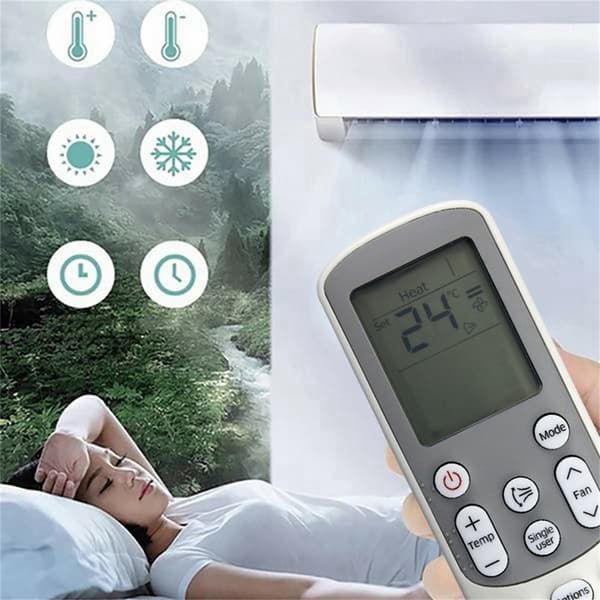 Fjärrkontroll Ersättning för DB93-14643S för Samsung Air Conditioner Vit