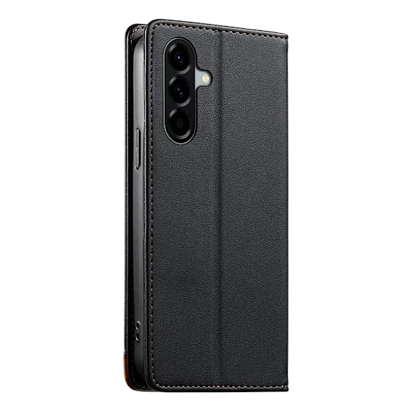 DIERFENG Til Samsung Galaxy A57 Pungcover RFID Beskyttelse Stander - Sort Black