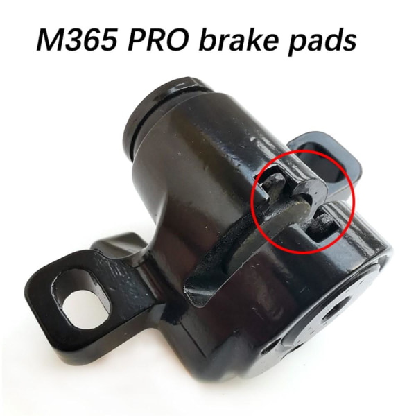 2stk/sæt bremseklodser til Xiaomi M365 Pro elektrisk scooter Black