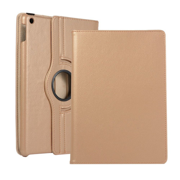 360 Rotation fodral Apple iPad 10.2 2021/2020/2019 - Guld Guld