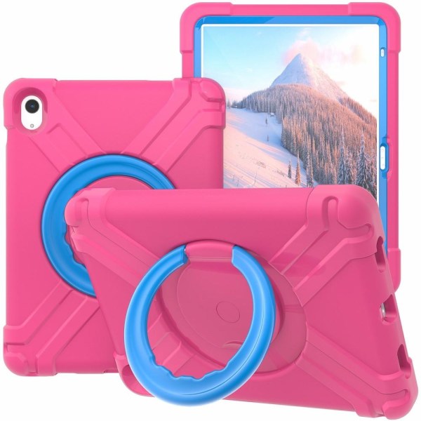 Heavy Duty Armor skal till iPad 10.9 2022 Gen 10 - Rosa Rosa