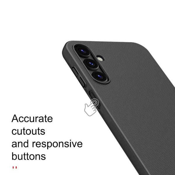 NILLKIN Frosted Hard Plastic Case Samsung Galaxy A15 Black