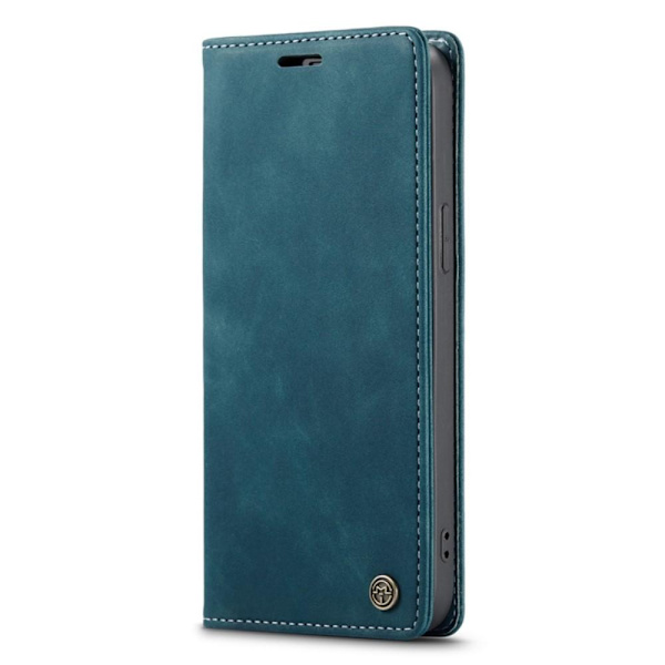 CASEME Retro tegnebog taske til iPhone 14 Pro Max - Blå Blue