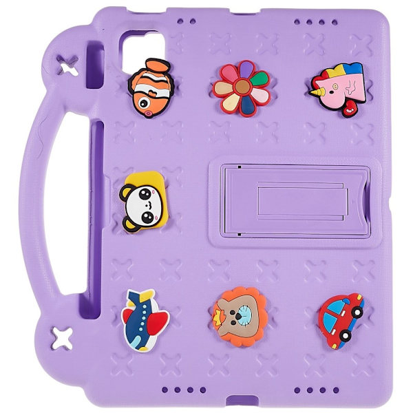 Till iPad Air 11 (2024) EVA Foam Stand Skal Fodral - Lila Lila