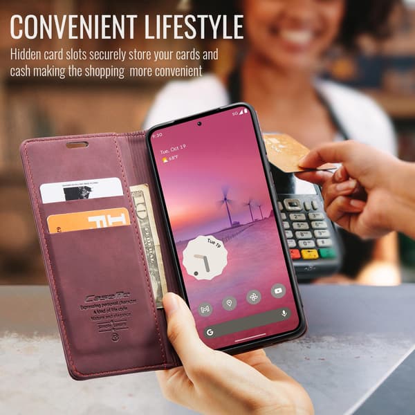CASEME Google Pixel 10A Kotelo Teline Puhelinkotelo Red