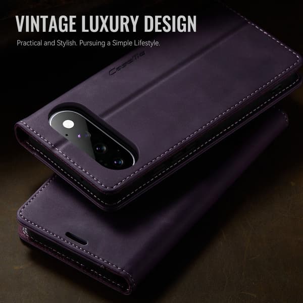 CASEME Puhelimen lompakkokotelo Google Pixel 11 Pro ja Google Pixel 11 Purple