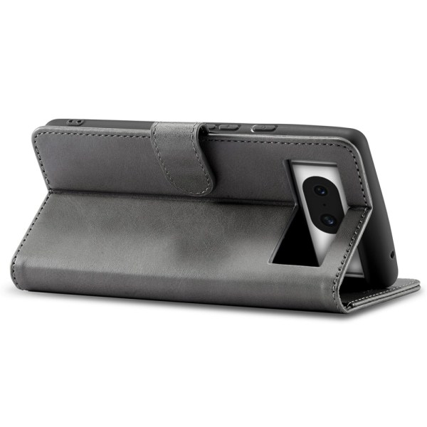 LC.IMEEKE Wallet Stand Etui til Google Pixel 8a Grey