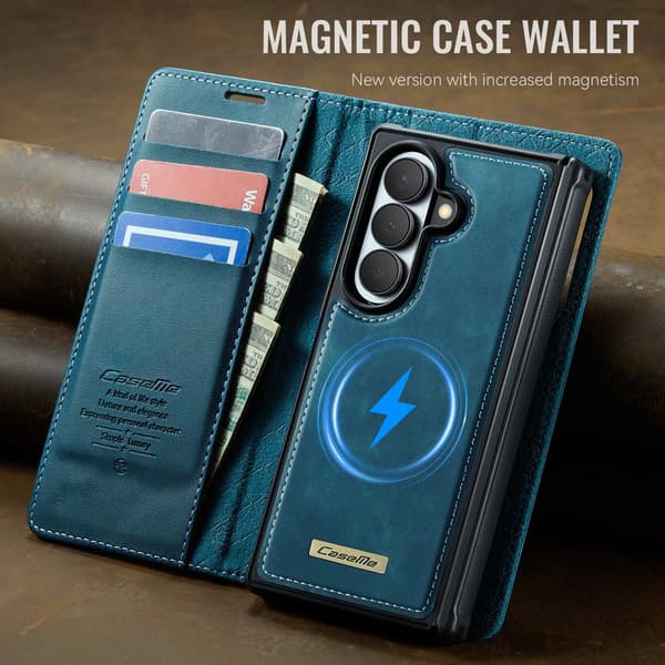 CASEME Telefonfodral med stöd för Samsung Galaxy Z Fold8 Ultra Grön