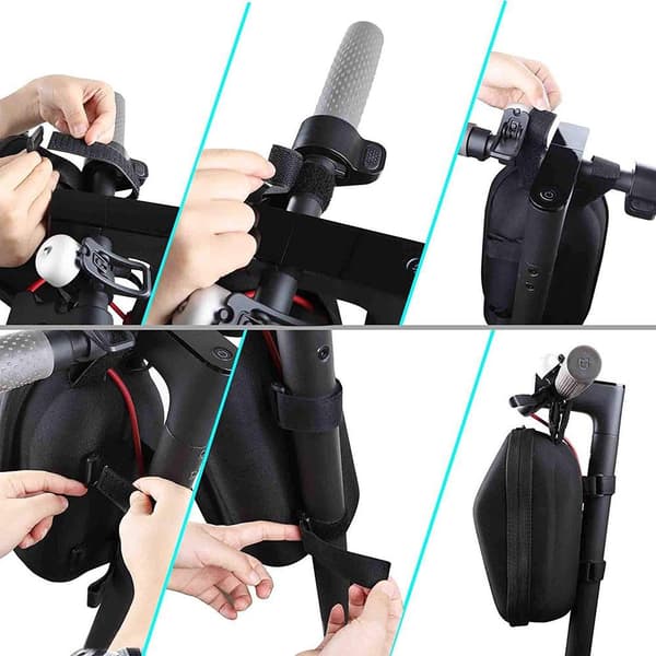 Veske til Xiaomi M365 Elektrisk Scooter Hard Shell - Svart Black