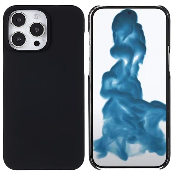 For iPhone 15 Pro Max Rubberized Case Protective Phone Cover Black