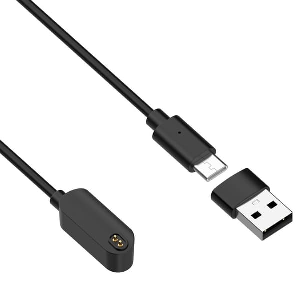 För Xiaomi Mijia glasögon kamera MJsv01Fc Laddkabel USB + USB - C Svart