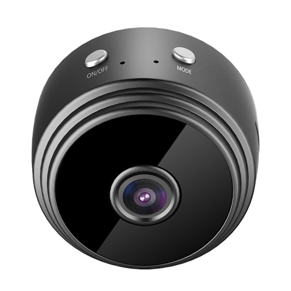 Mini Spy Kamera Trådløs Wifi IP Hjem Sikkerhetskamera Black