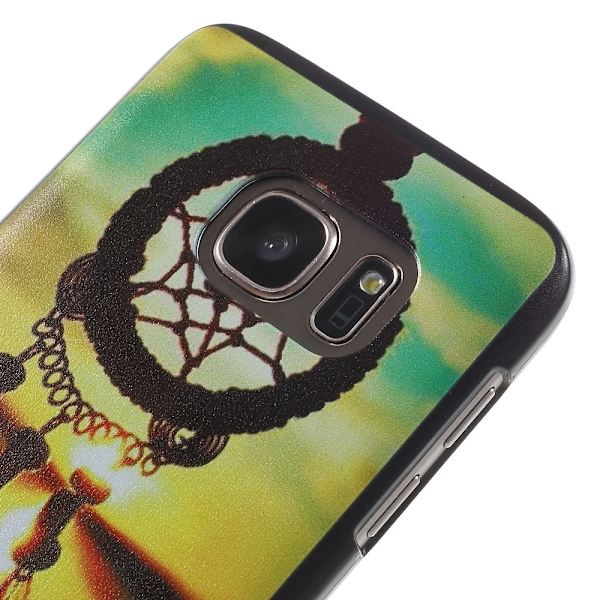 Samsung Galaxy S7 Solnedgangsdrømmefanger med frostet skall