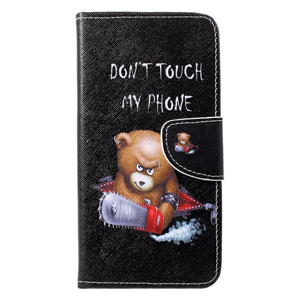 Pung Taske til Huawei P30 Lite - Angry Bear Black