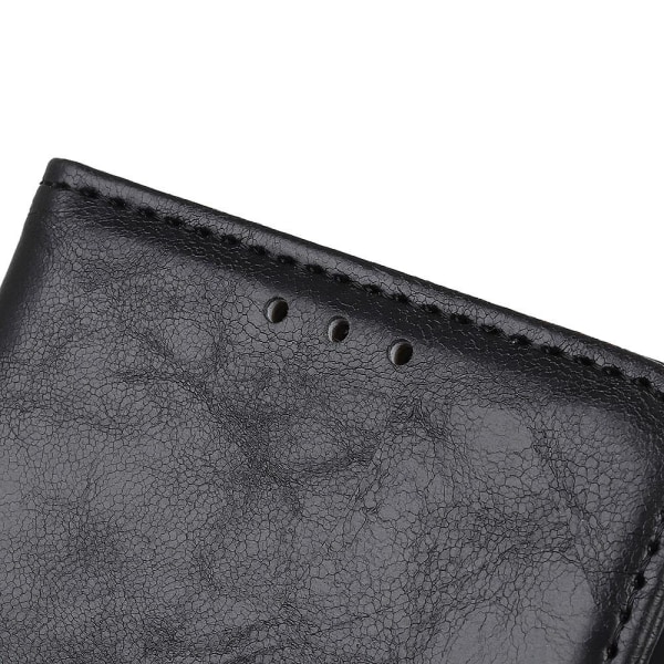 Crazy Horse Texture Wallet Stand Case til Realme GT Neo2 Black