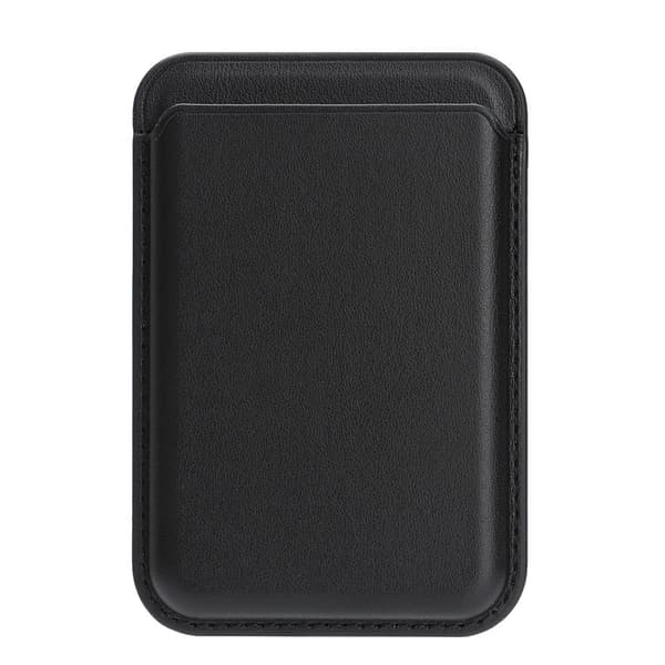 Slank magnetisk kortholder for iPhone 17, 16, 15, 14, 13 og 12 Black